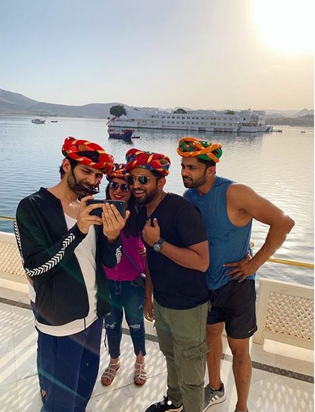 Kartik Aaryan Wraps up Udaipur schedule