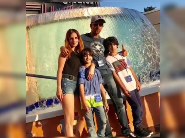 Hritik Roshan And Sussanne Khan wishesh son hridaan roshan on his birthday