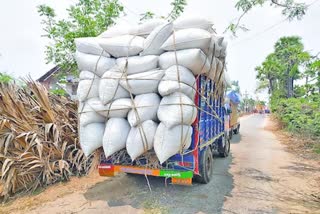 వేరుశనగ తరలింపు