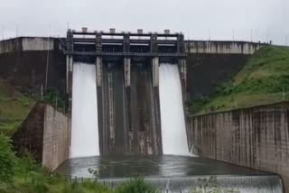 achalpur taluka sapan dam open two doors due to eighty two percent water at amravati