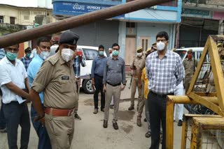 dm inspected cleanliness work of bahraich city