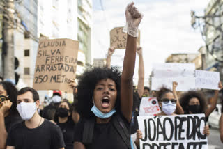 Protests against racial violence 