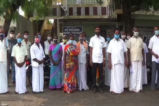 Milk Producers Co-operative Society Members Protest In Namakkal