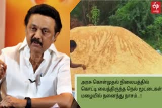 Cauvery Guardian enough? Mr.CM ? Don't you know that crop is lifeblood of farmers?  Immediate action required! - MK Stalin