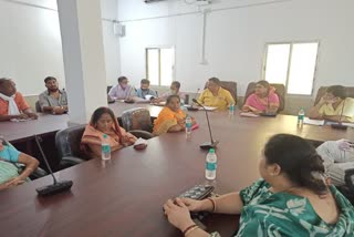 nagar palika held meeting regarding development work