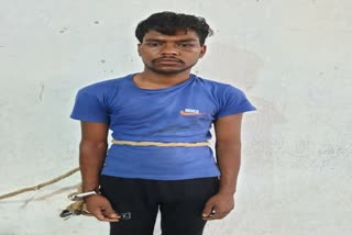 second prisoner absconding from latehar mandal kara arrested from chatra