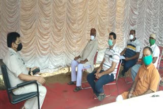 Peace committee meeting in view of Bakrid in dumka