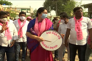 warangal municipal elections, minister sathyavathi election campaign  