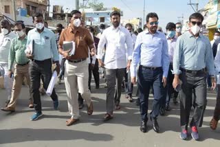 officers tour in pulivendula