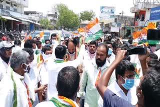 Congress leaders participated in rajeev gandhi death anniversary