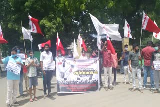 SFI protest 