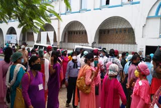 Agitation of coochbehar health workers