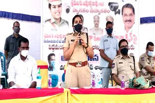 corona awareness program in veltur village