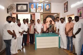 DMK and AMMK members joined AIADMK 