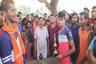 cricket team of barun tad victory in rohtash cricket tournament