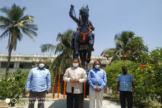 kunwar singh birth anniversary celiberated in kunwar singh college In darbhanga