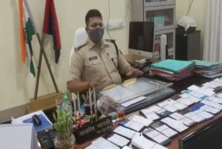 stolen, loot  and snatching 54 phone recovered in Rohtas 