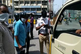 police vehicle checking in musheerabad