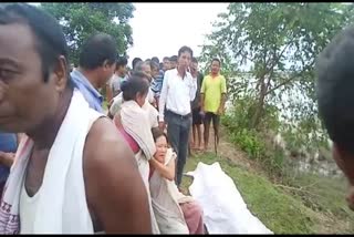 One person died in flood at dhemaji