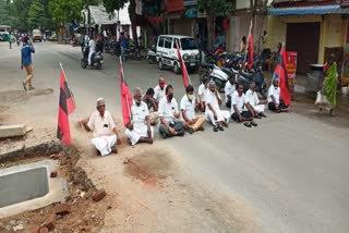 MDMK protest against Tirupur corporation