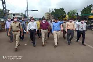 Mask day celebration in vijayapura