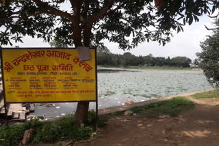 dead body of unknown man found in pond in ranchi