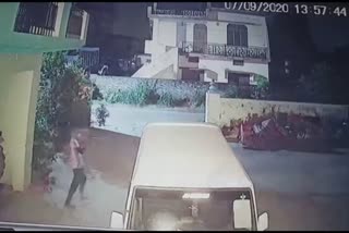 viral video of theft 