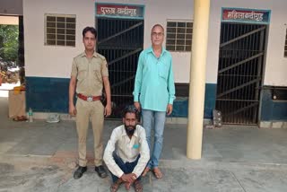 Truck thief arrested, bharatpur crime news