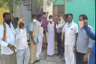 congress campaign in parakala 9th ward