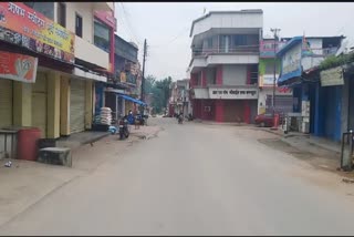 effect of total lockdown at Pratappur in  Surajpur 