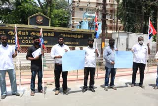 Social Justice Party Petition to Collector In Coimbatore