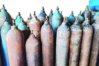 oxygen cylinders