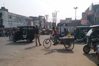 traffic arrangements in lucknow 