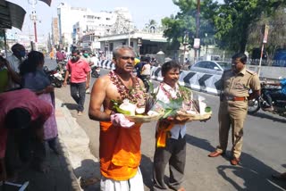 Vinayagar idol immerse