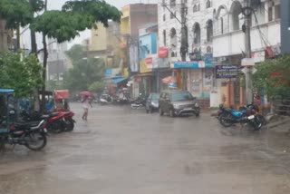 raining in warangal