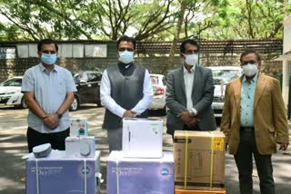  Toyota Kirloskar donated 3.5 crore worth of medical equipment to Ramanagara