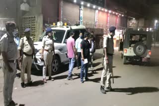 Night curfew and corona guideline followed in Rohtas