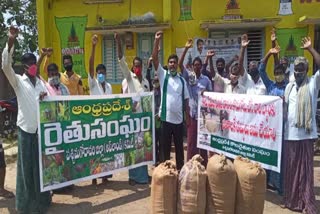 farmers protest 