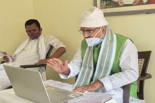MP Gopal ji Thakur hold a meeting regarding Corona patients in darbhanga 