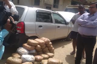 Five smugglers arrested with ganja and liquor