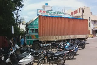 Two killed in two-wheeler collision with truck One injured!