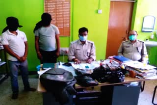 Two brothers active in Naxalite organization JJMP squad arrested in Palamu 