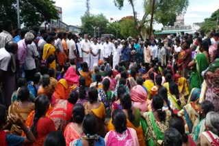 Muththannankulam people Protest against Coimbatore Corporation administration