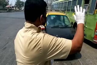 Lockdown police action mumbai