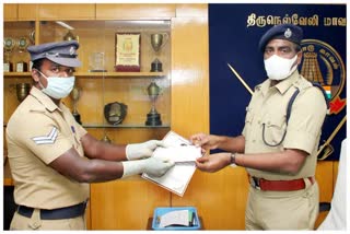 Nellai SB praises the police who took care the old man's body