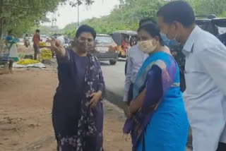 Cm osd priyanka vargis visited medchel areas for harithahaaram