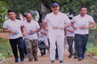 Fit india freedom run campaign in palamu