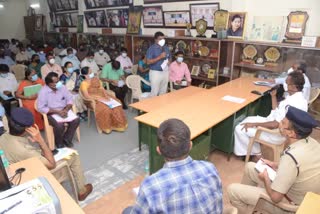 Corona prevention consultation meeting in Coimbatore