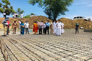 அமைச்சர் ஆர்.காமராஜ் ஆய்வு