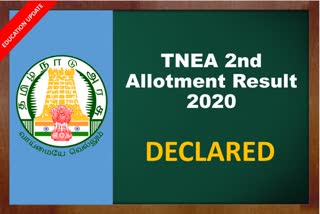 TNEA 2nd Allotment Result 2020 Declared